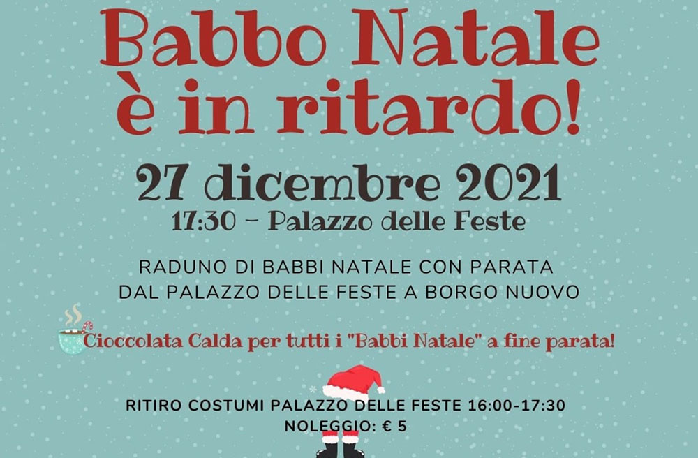 Babbo Natale a Bardonecchia